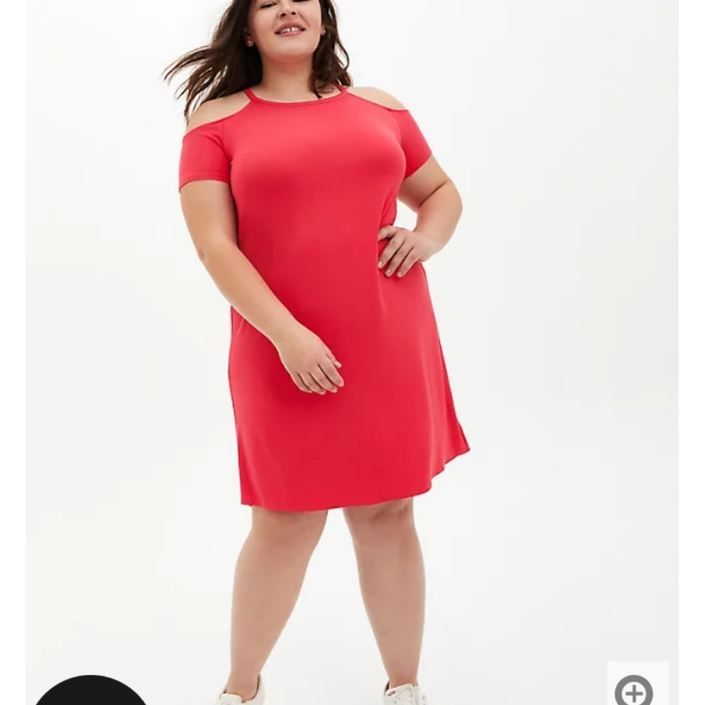 NWT Torrid Cold Shoulder Dress Size 2X,3X,4X